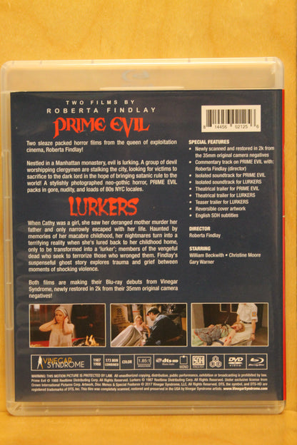Prime Evil / Lurkers Blu-ray