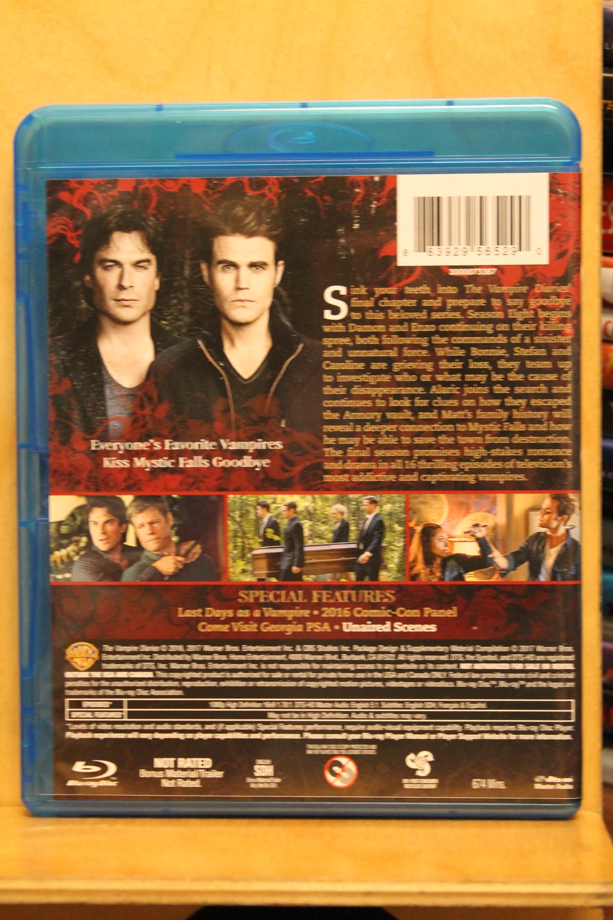 The Vampire Diaries: The Eighth and Final Season Blu-ray