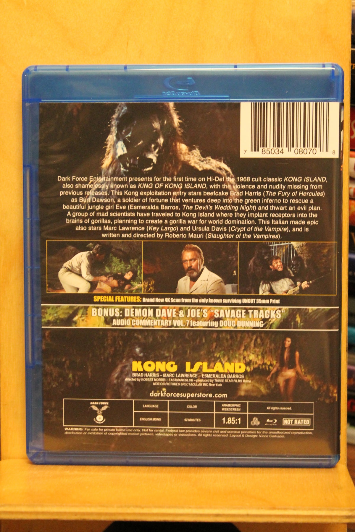 King of Kong Island Blu-ray