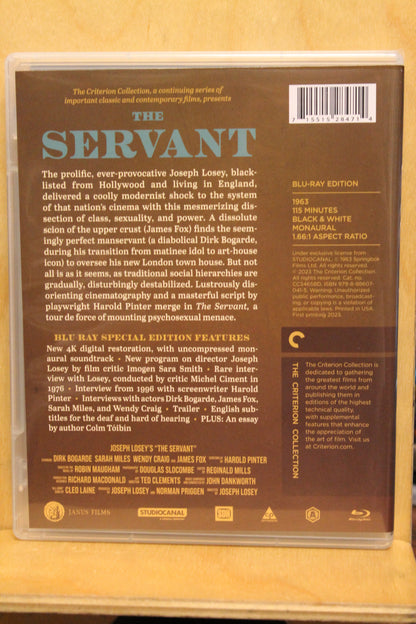 The Servant Blu-ray