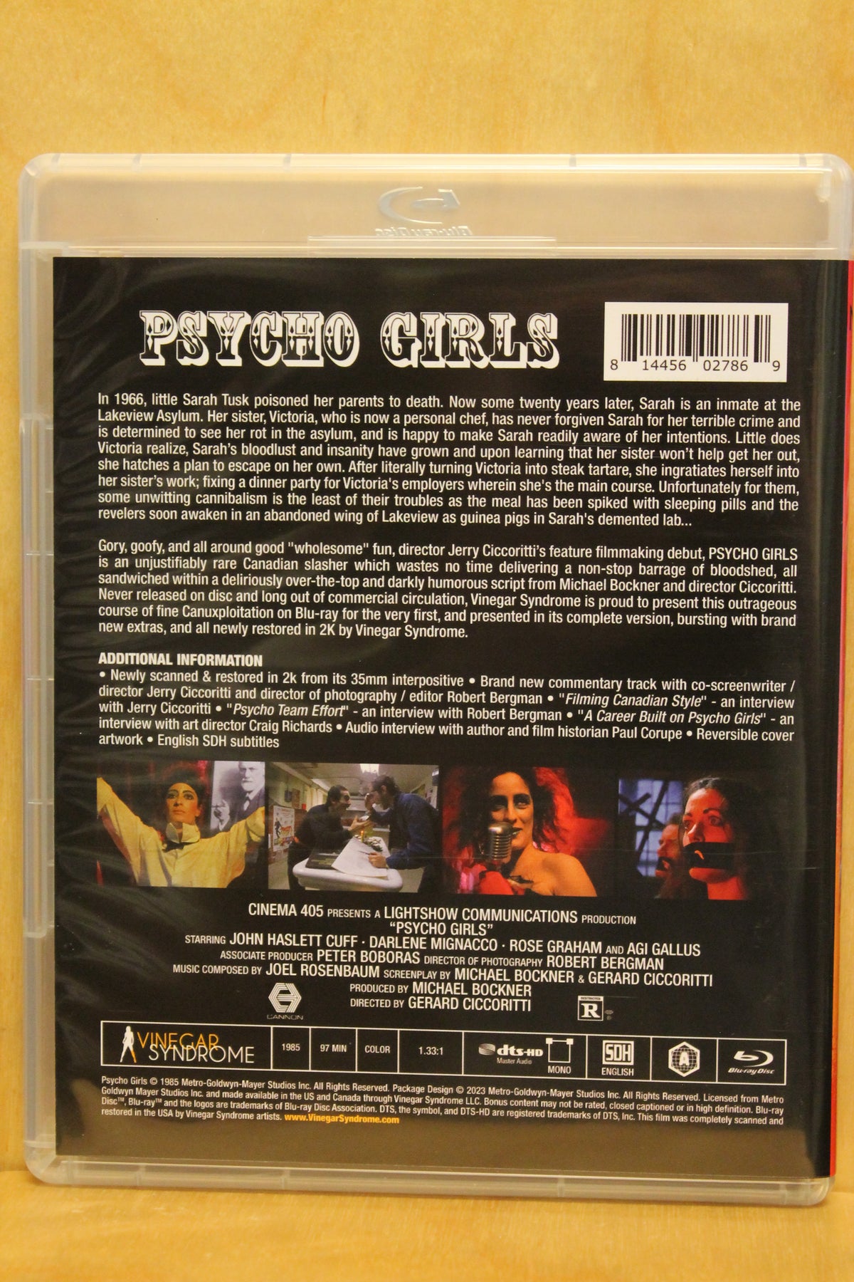 Psycho Girls Blu-ray