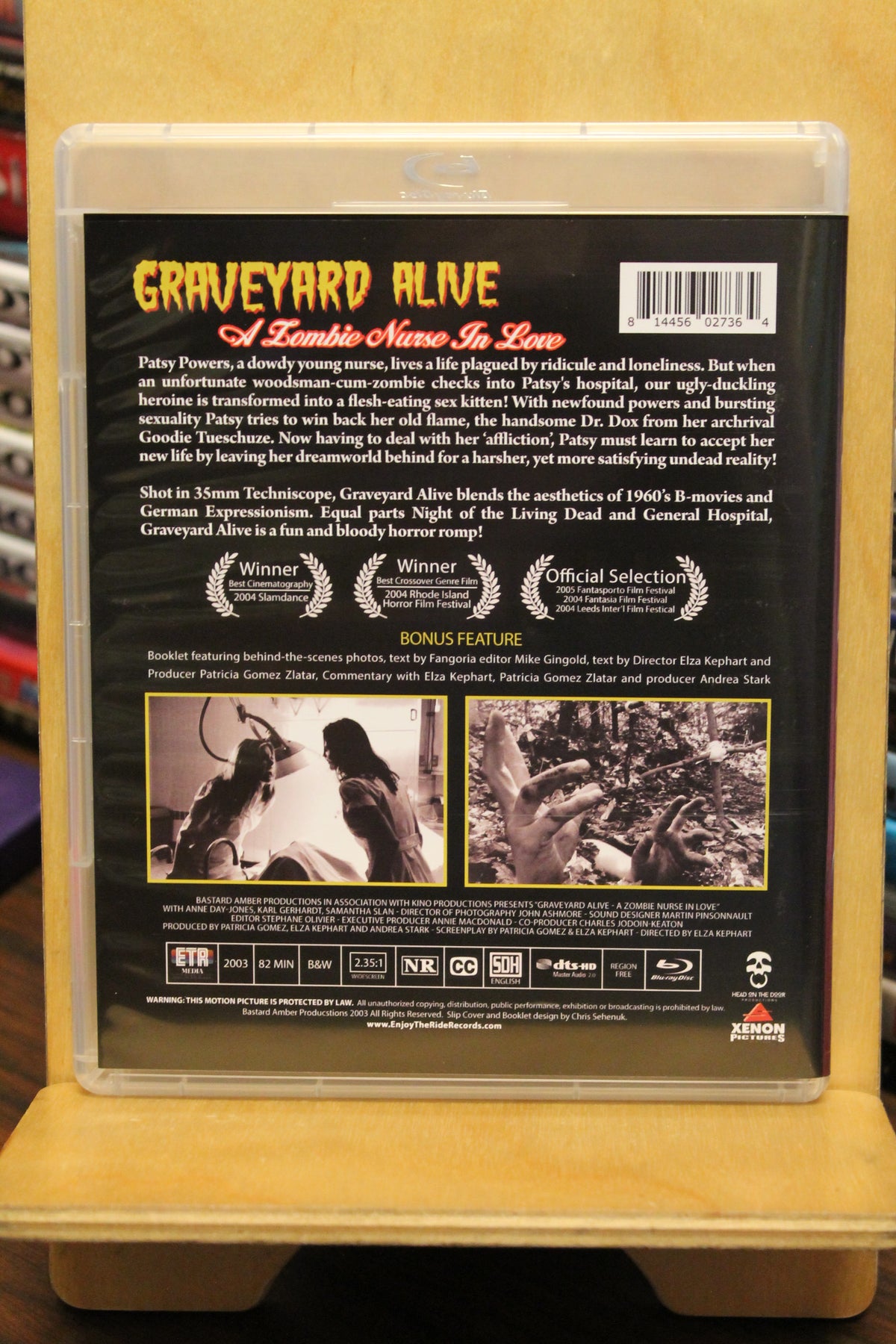 Graveyard Alive: A Zombie Nurse in Love Blu-ray
