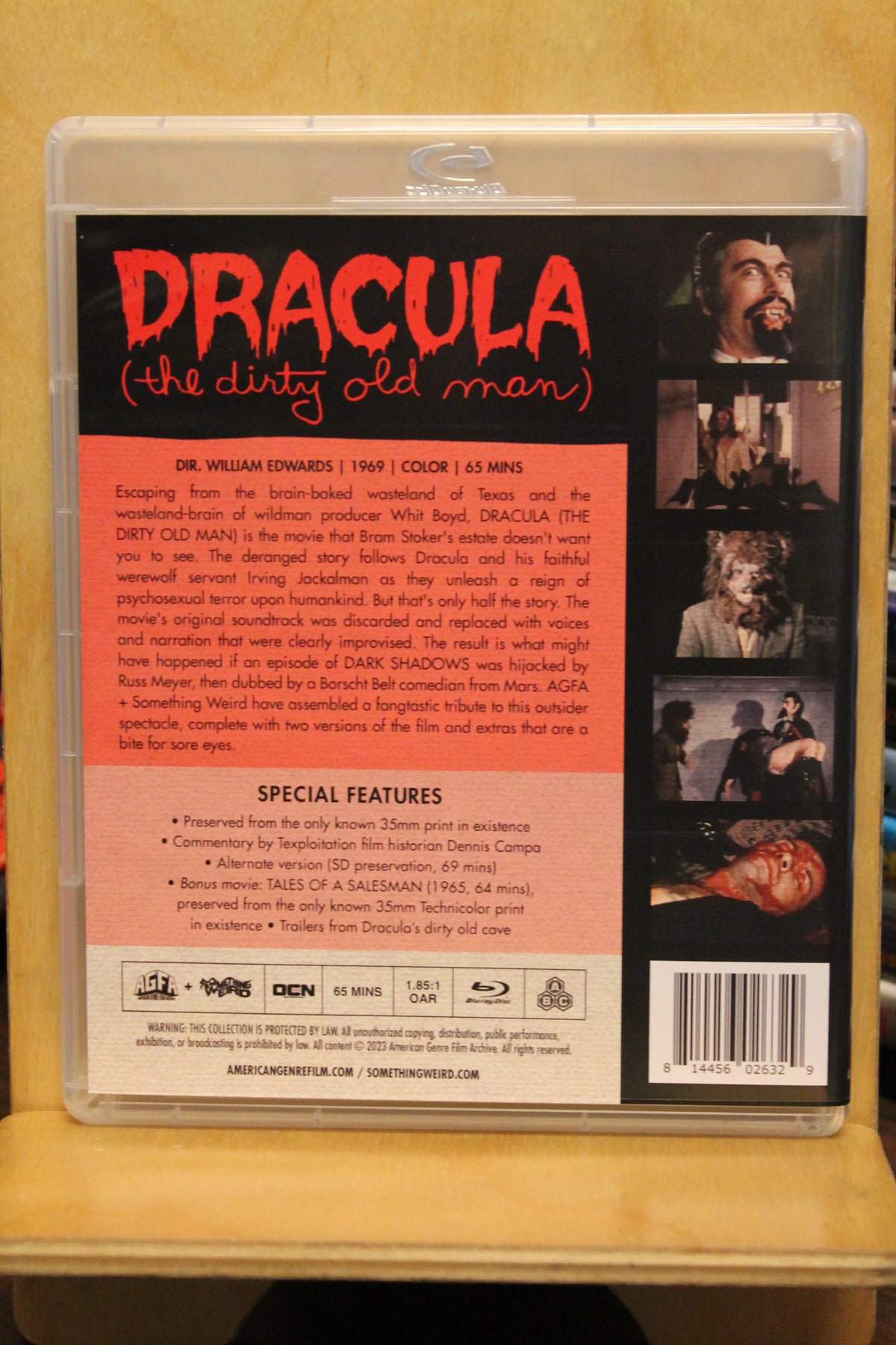Dracula (The Dirty Old Man) Blu-ray