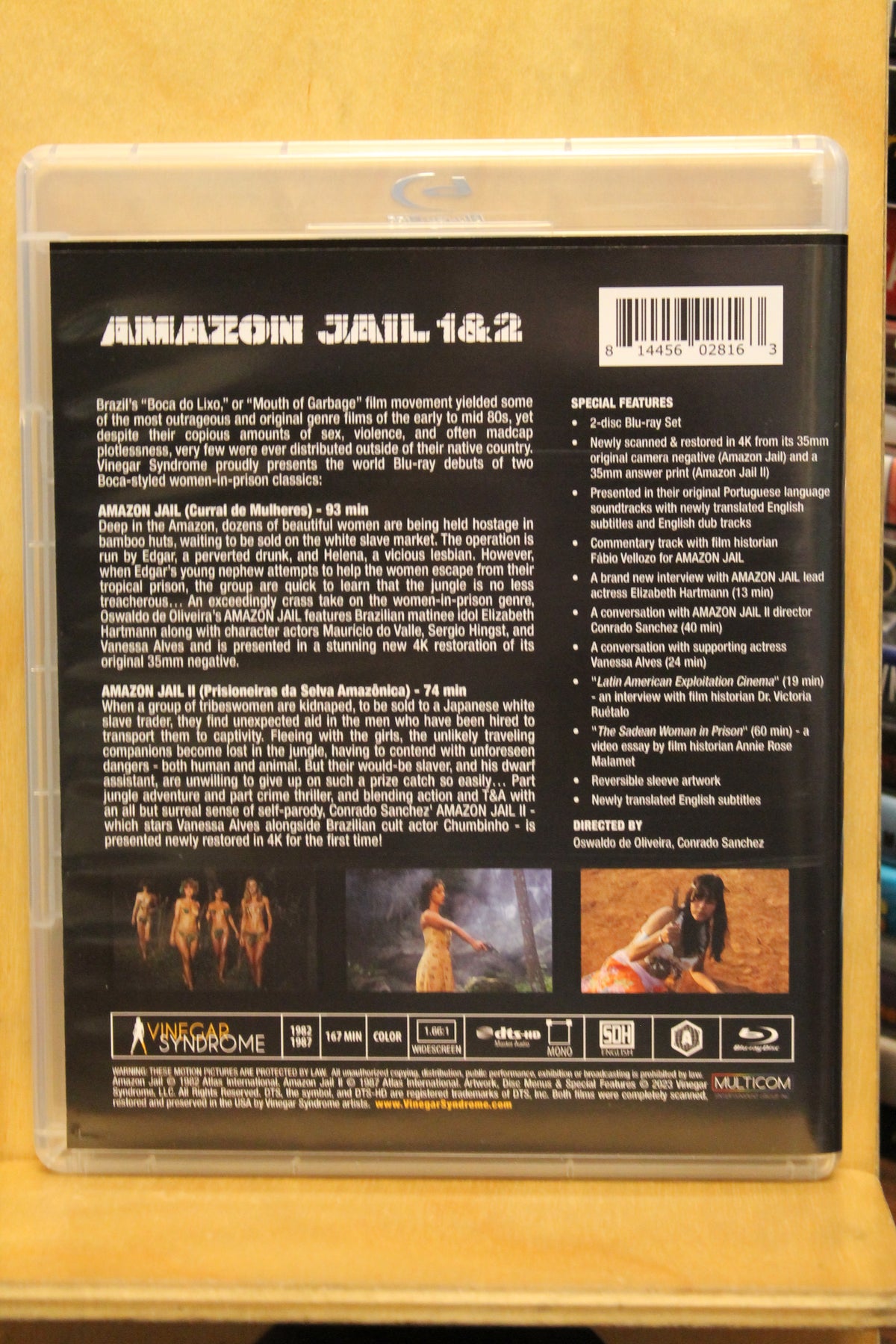 Amazon Jail 1 & 2 Blu-ray
