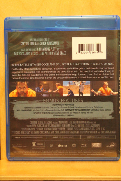 Nefarious Blu-ray