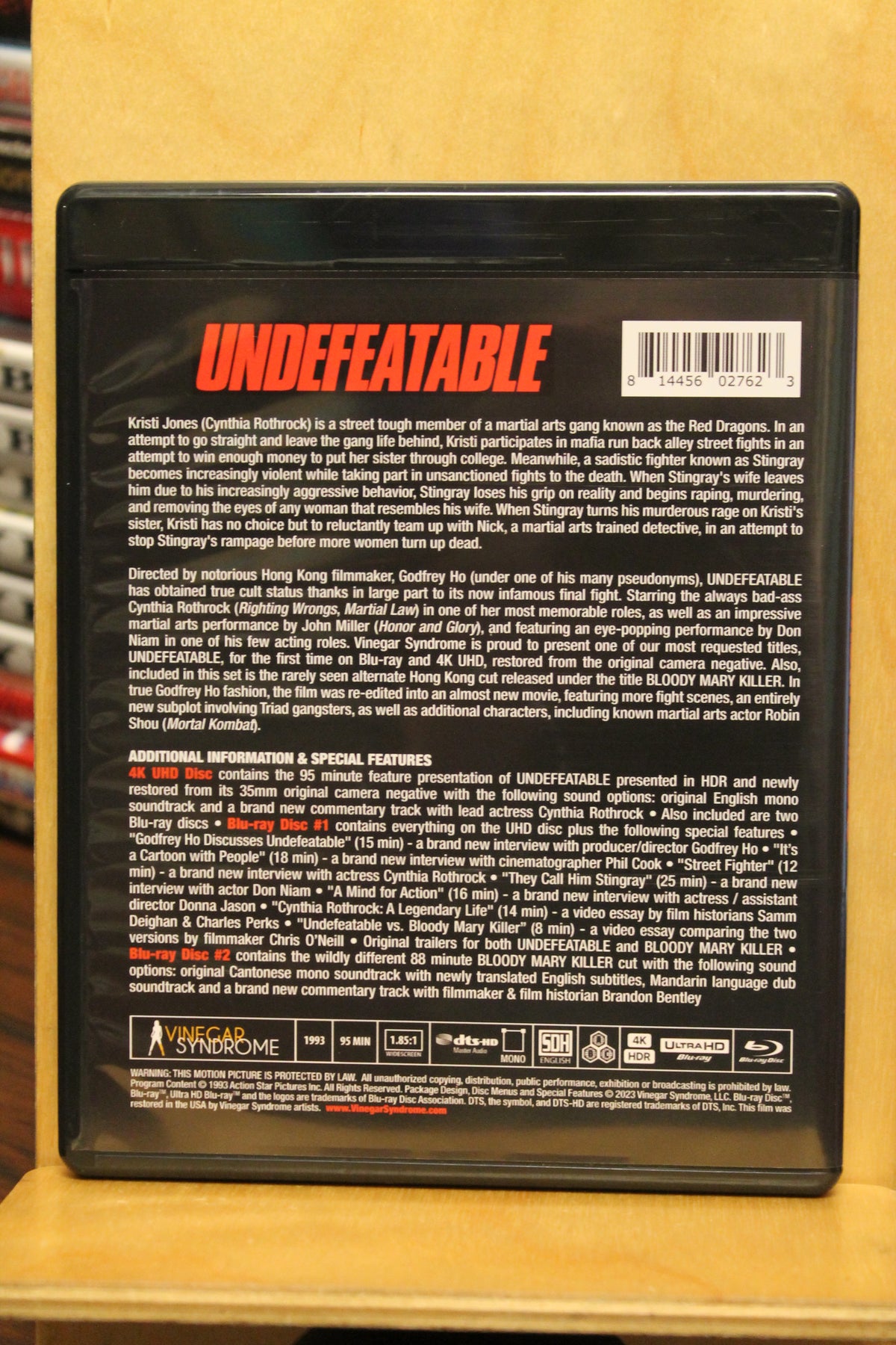Undefeatable 4K UHD
