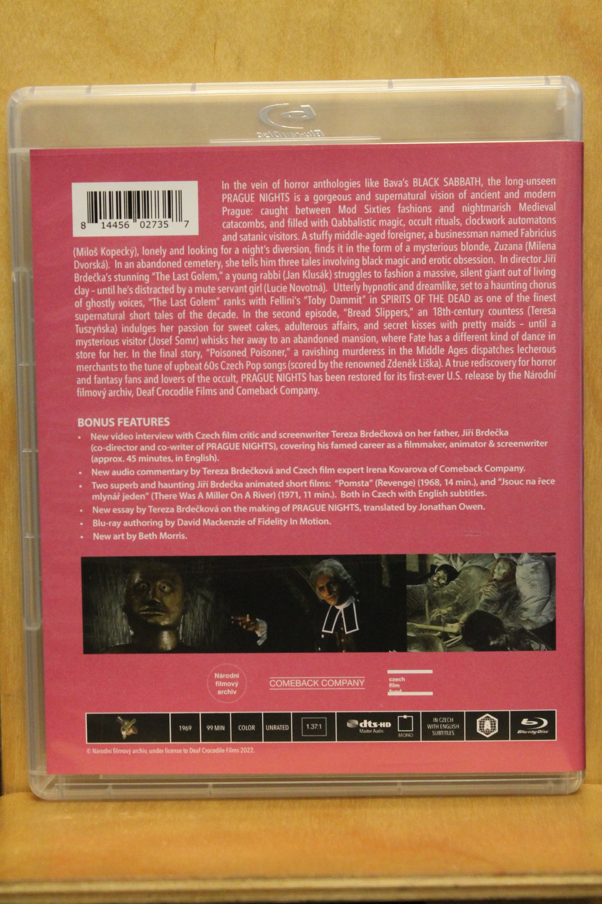 Prague Nights Blu-ray