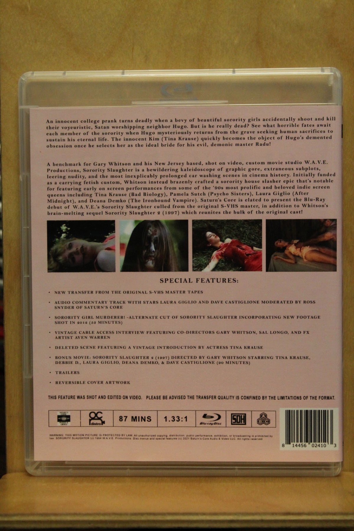 Sorority Slaughter Blu-ray