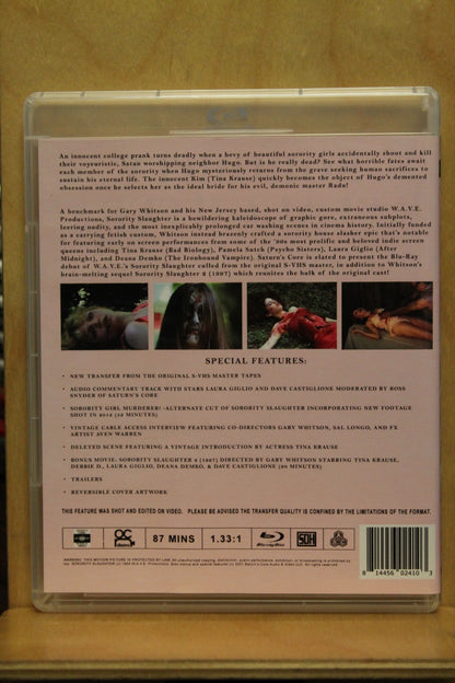 Sorority Slaughter Blu-ray