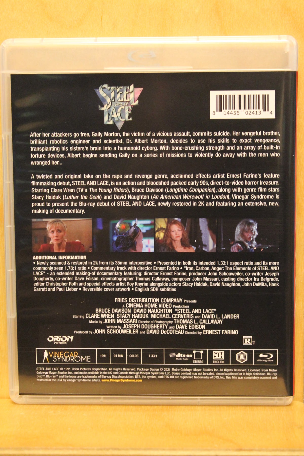 Steel and Lace Blu-ray