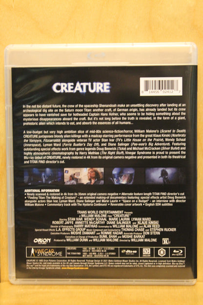 Creature Blu-ray