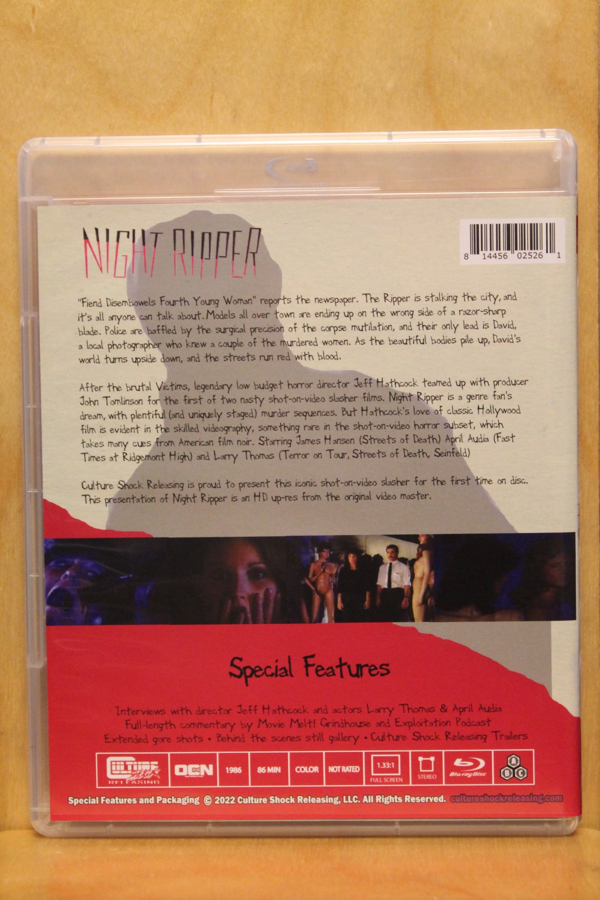 Night Ripper Blu-ray