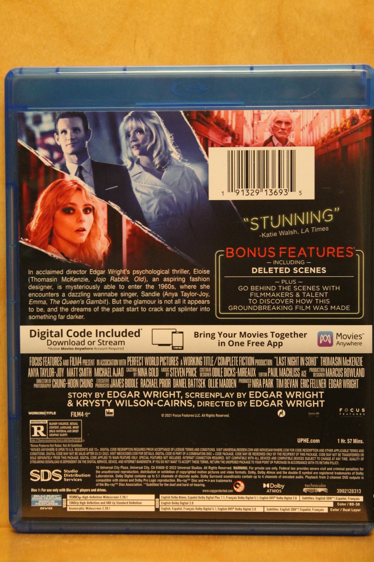Last Night in Soho Blu-ray