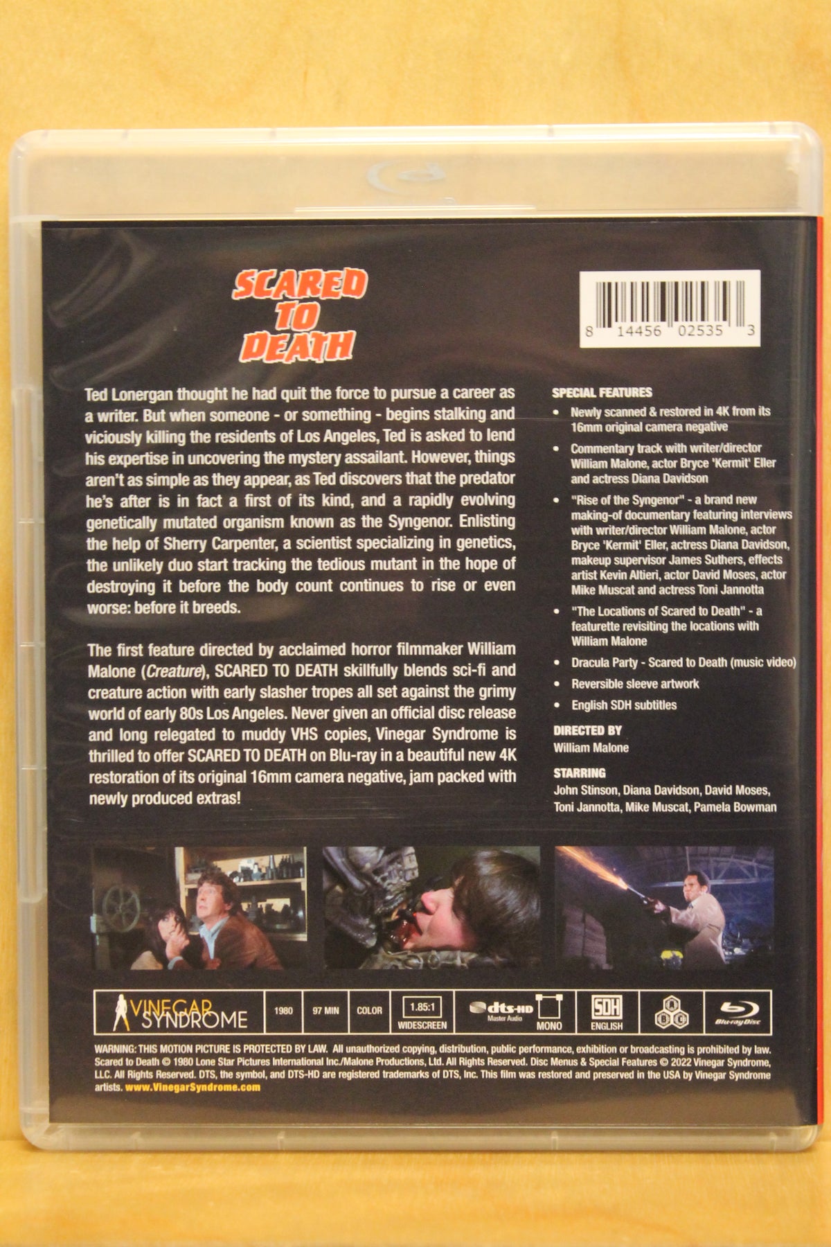 Scared to Death Blu-ray