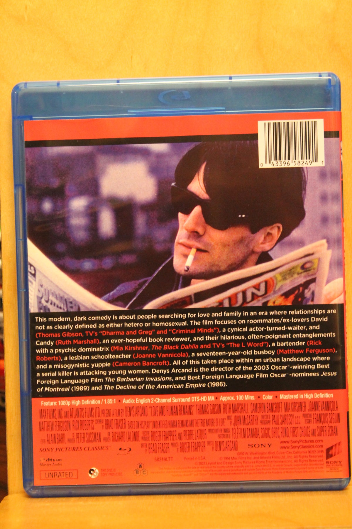 Love & Human Remains Blu-ray