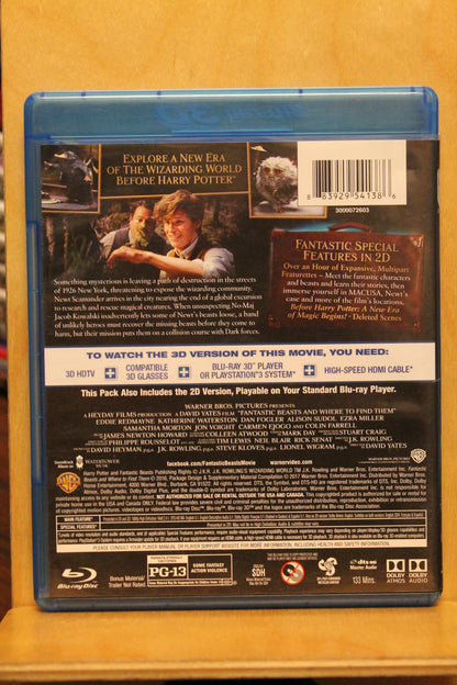 Fantastic Beasts and Where to Find Them Blu-ray