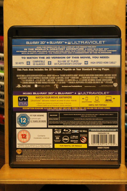 The Hobbit: An Unexpected Journey Blu-ray