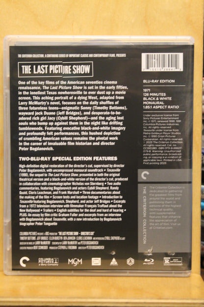 The Last Picture Show Blu-ray