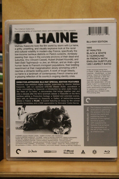 La Haine Blu-ray