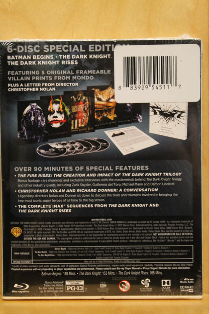 The Dark Knight Trilogy Blu-ray