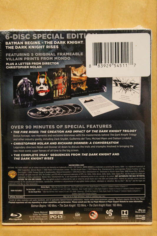 The Dark Knight Trilogy Blu-ray