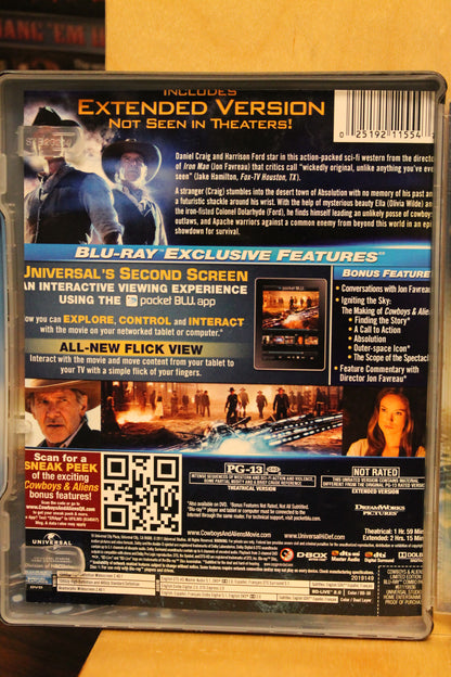 Cowboys & Aliens Blu-ray