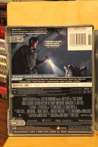 Alien: Covenant Blu-ray