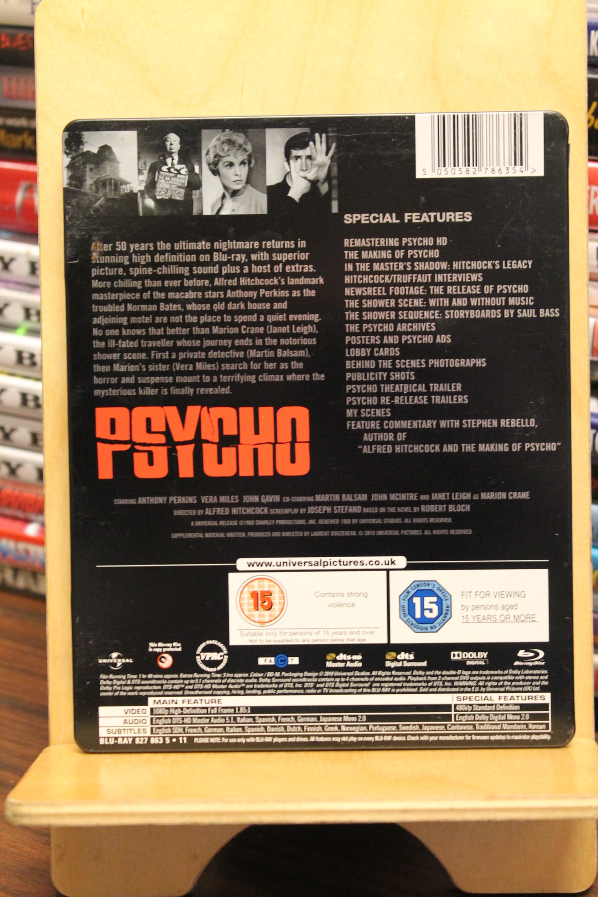 Psycho Blu-ray