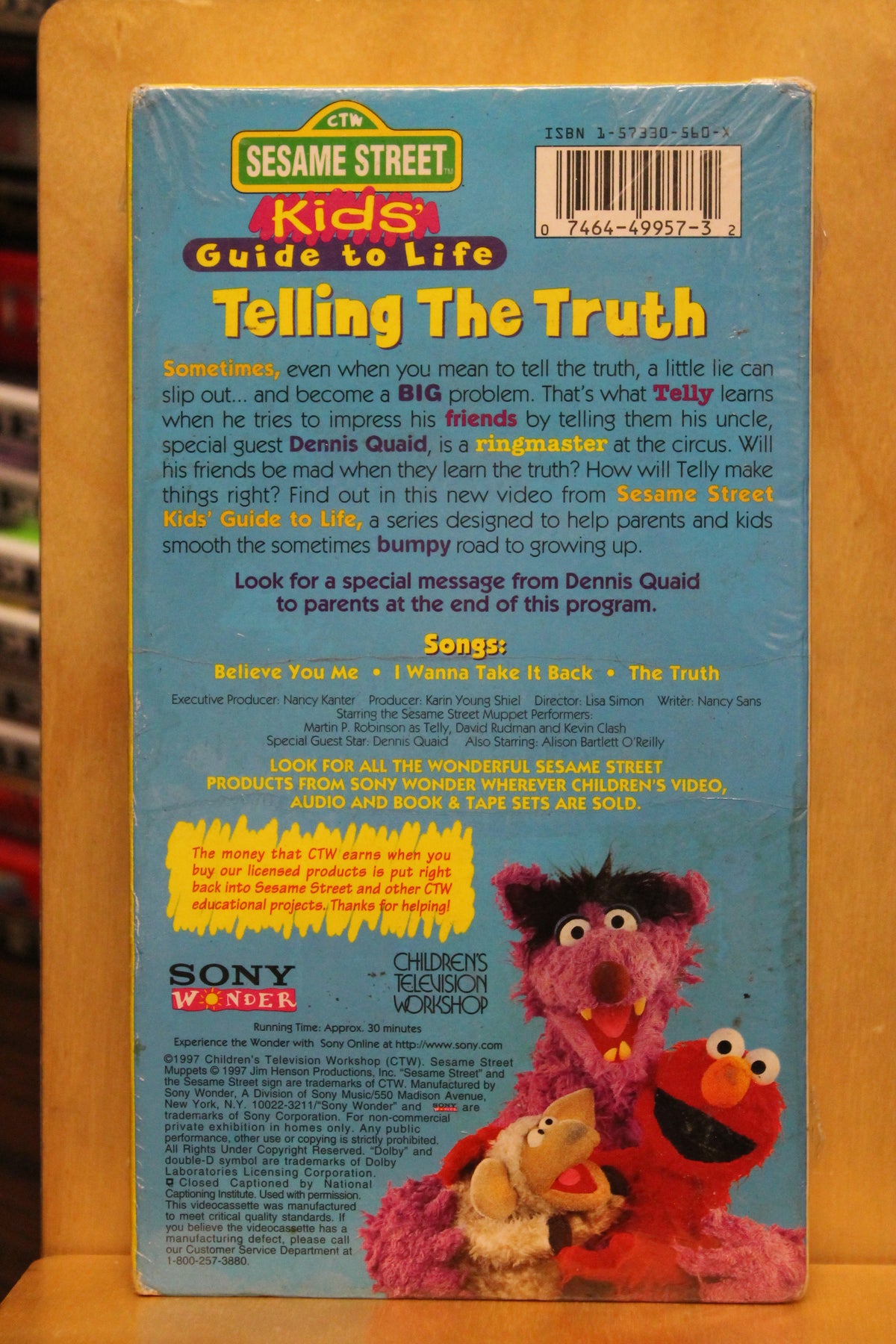 Sesame Street: Kids' Guide to Life: Telling the Truth VHS