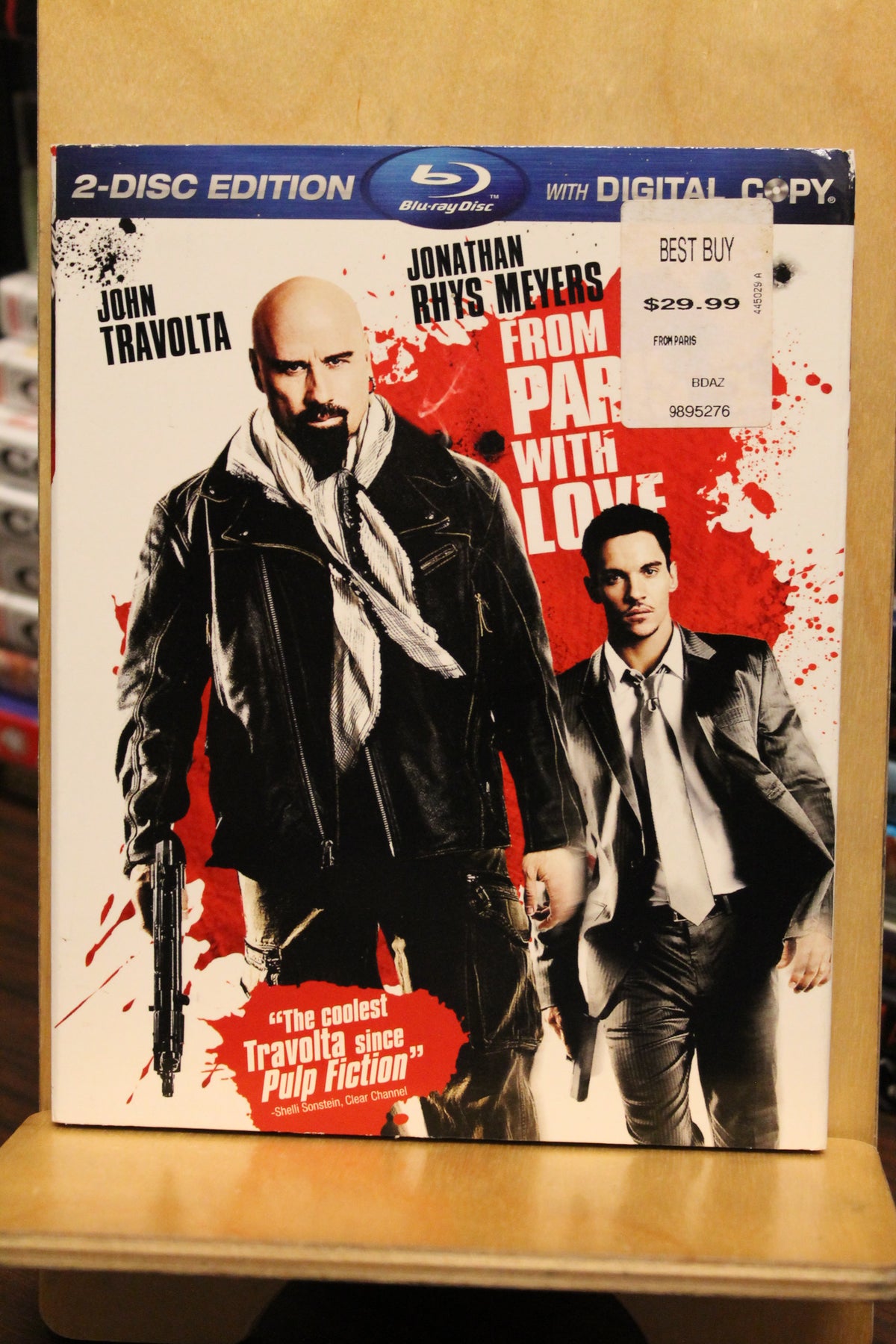 From Paris with Love Blu-ray