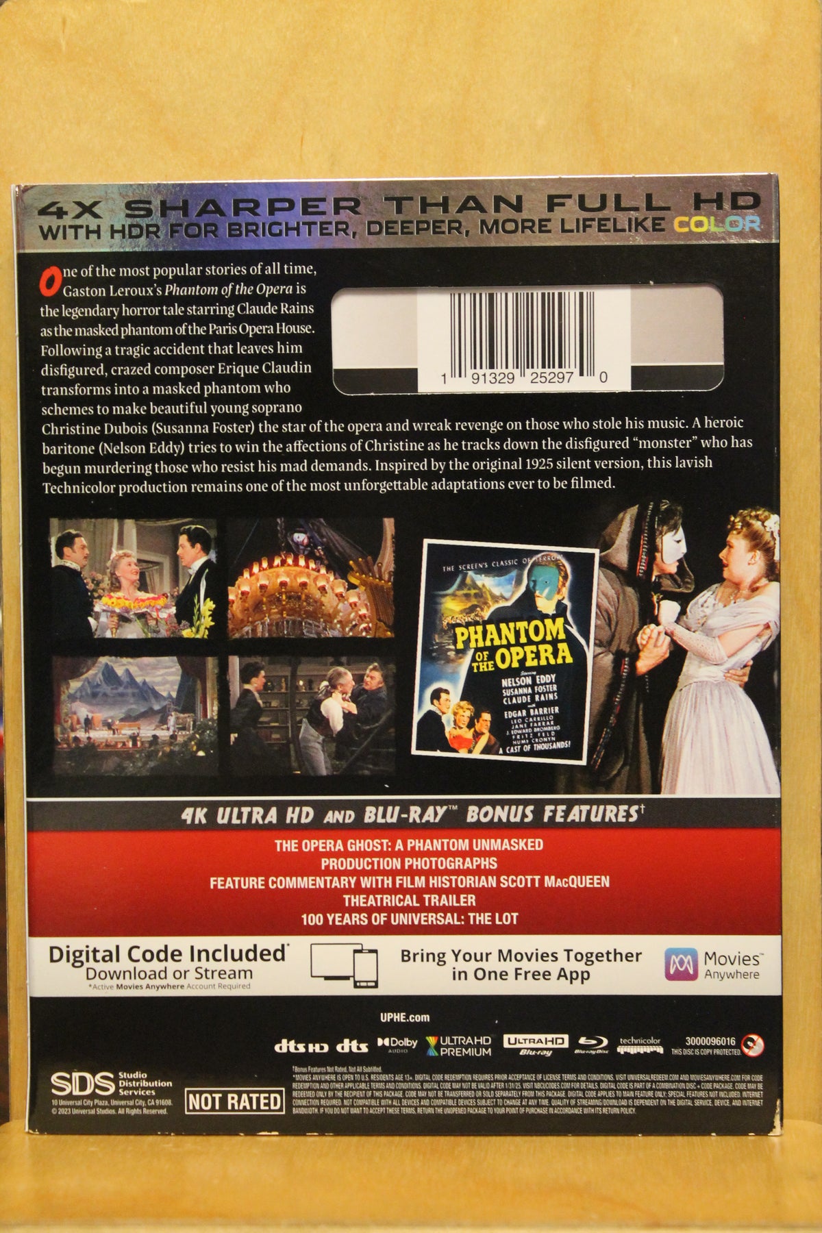 Phantom of the Opera 4K UHD