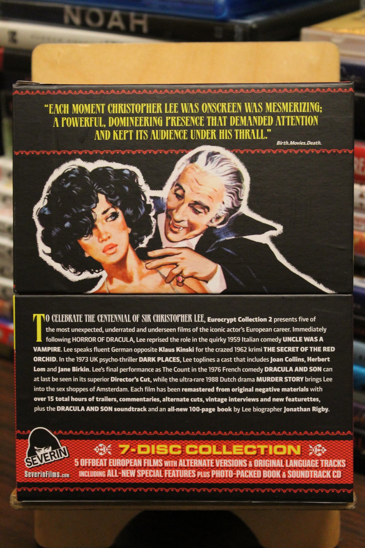The Eurocrypt of Christopher Lee Collection 2 Blu-ray