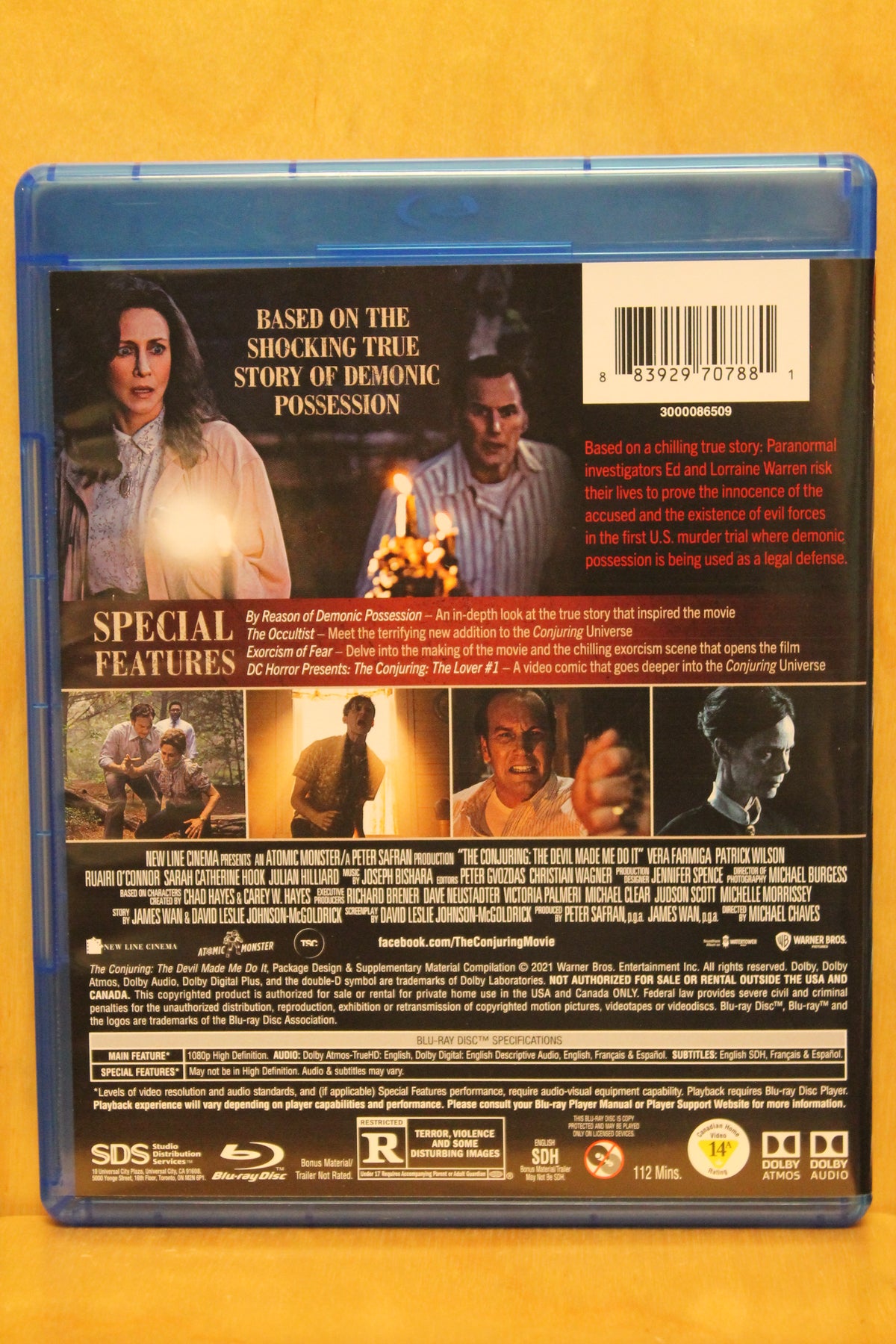 The Conjuring: The Devil Made Me Do It Blu-ray