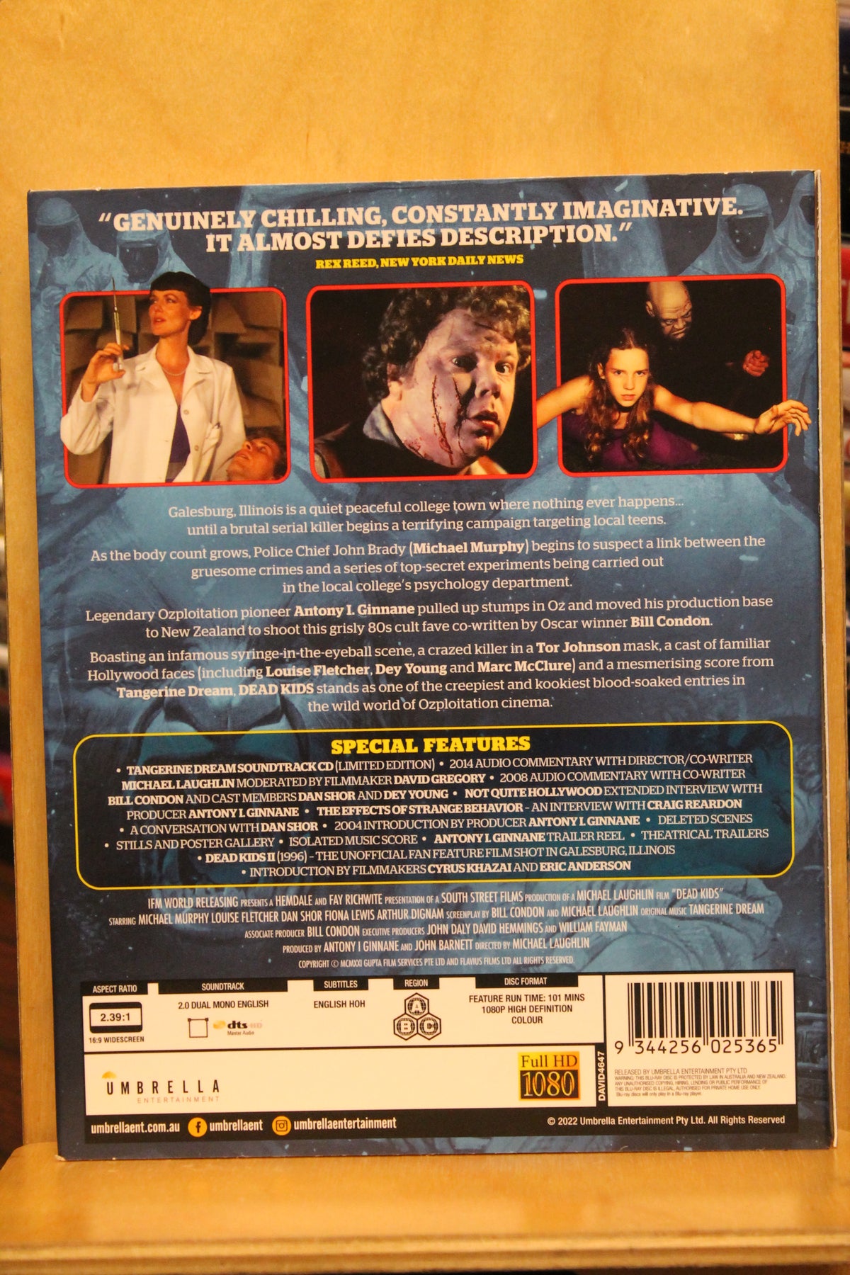 Strange Behavior Blu-ray
