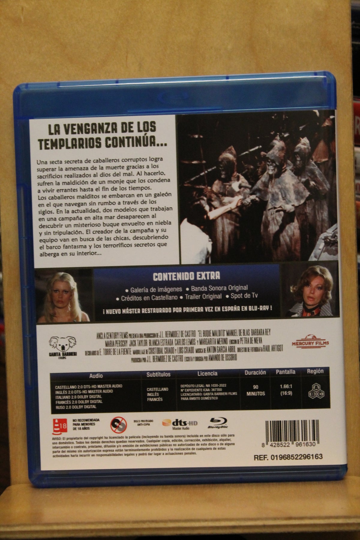 The Ghost Galleon Blu-ray