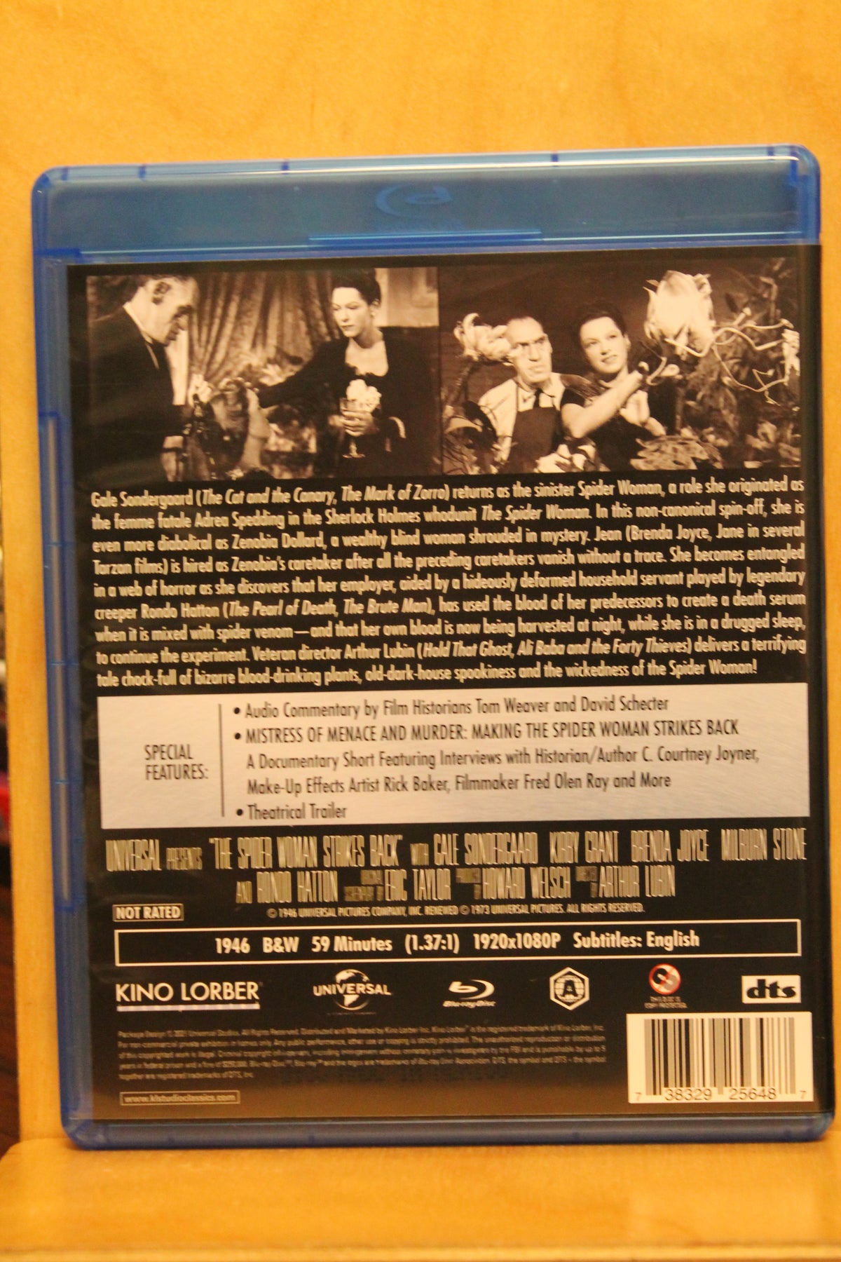 The Spider Woman Strikes Back Blu-ray