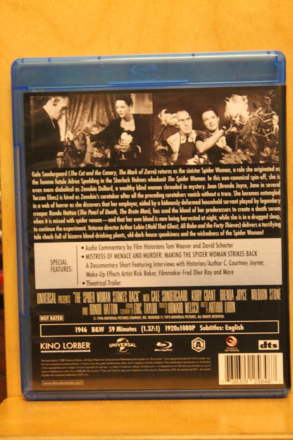 The Spider Woman Strikes Back Blu-ray
