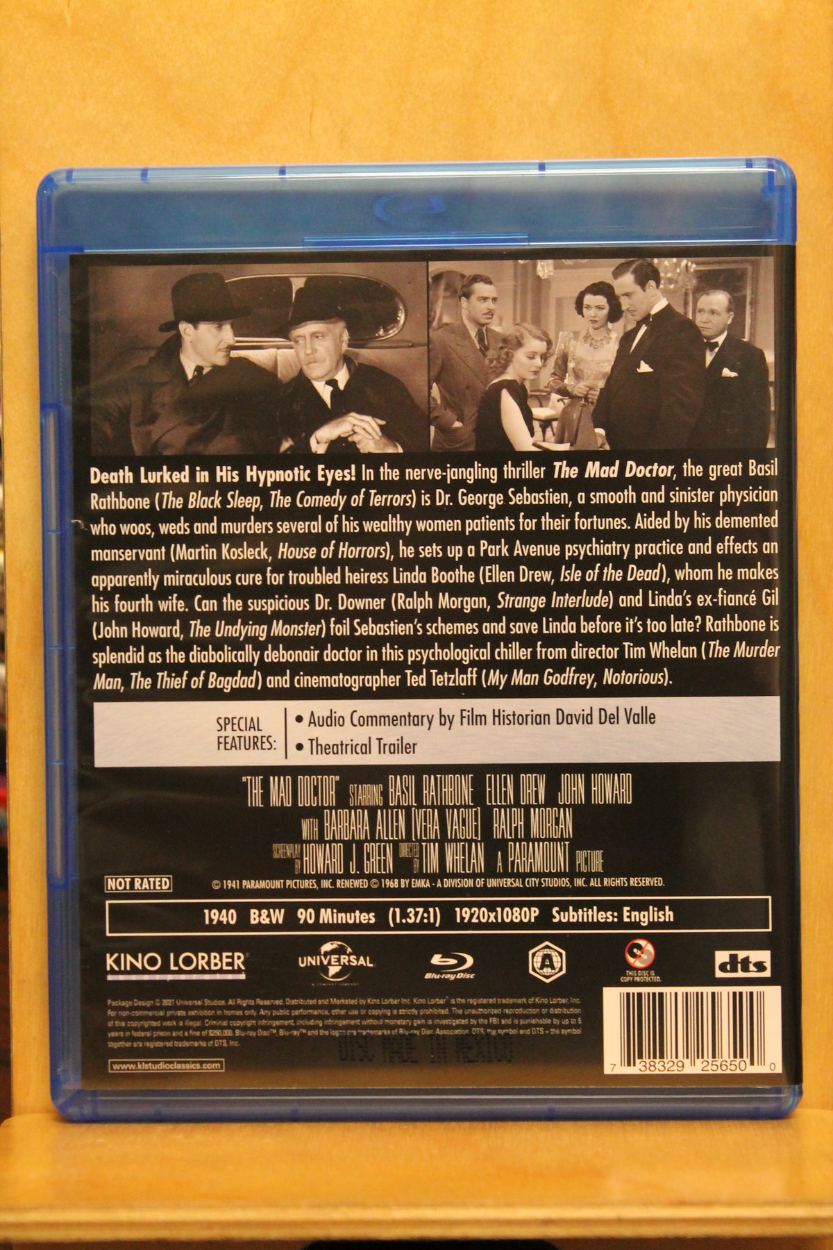 The Mad Doctor Blu-ray