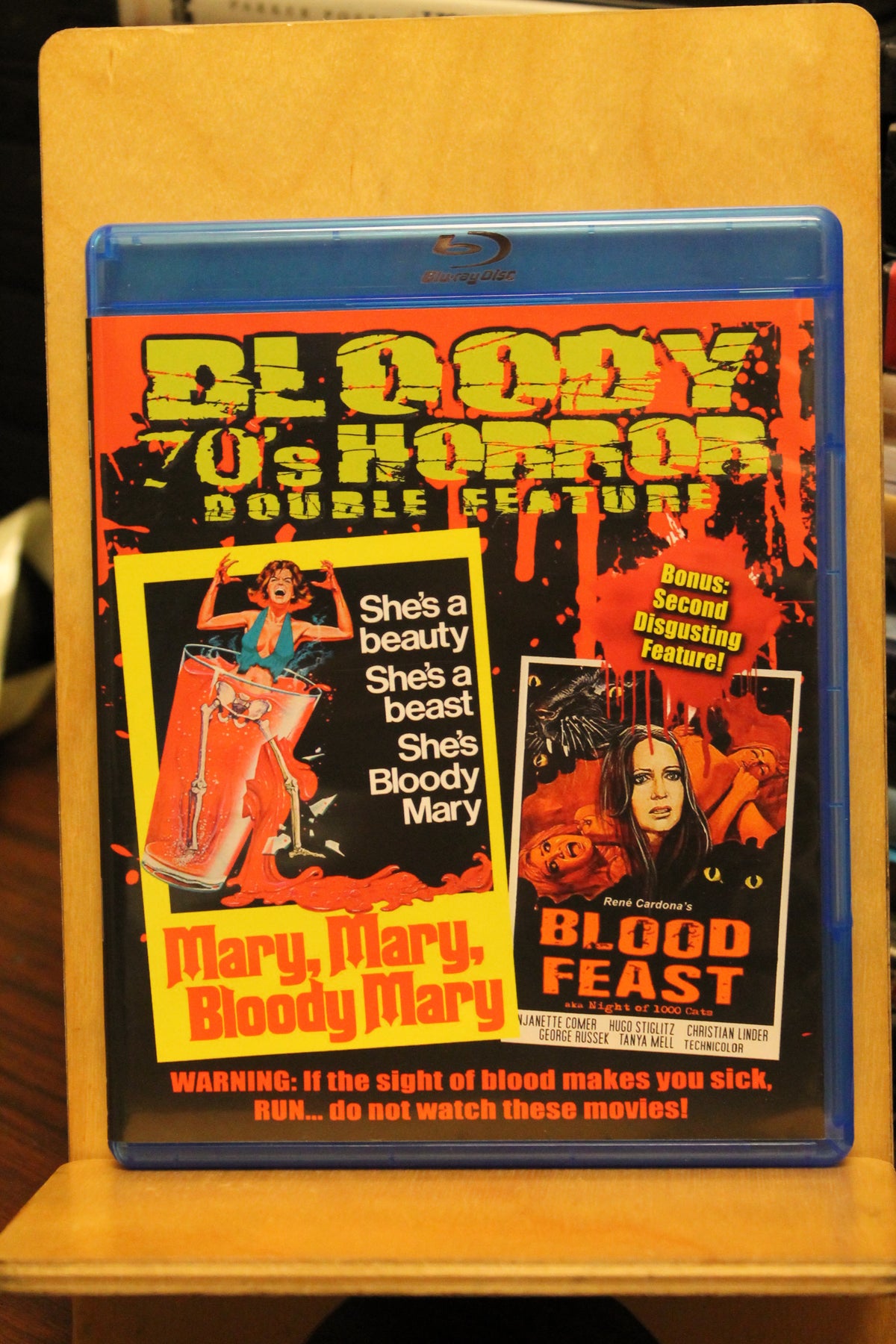 Bloody 70s Horror Double Feature Blu-ray