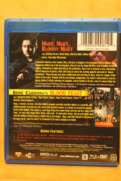 Bloody 70s Horror Double Feature Blu-ray