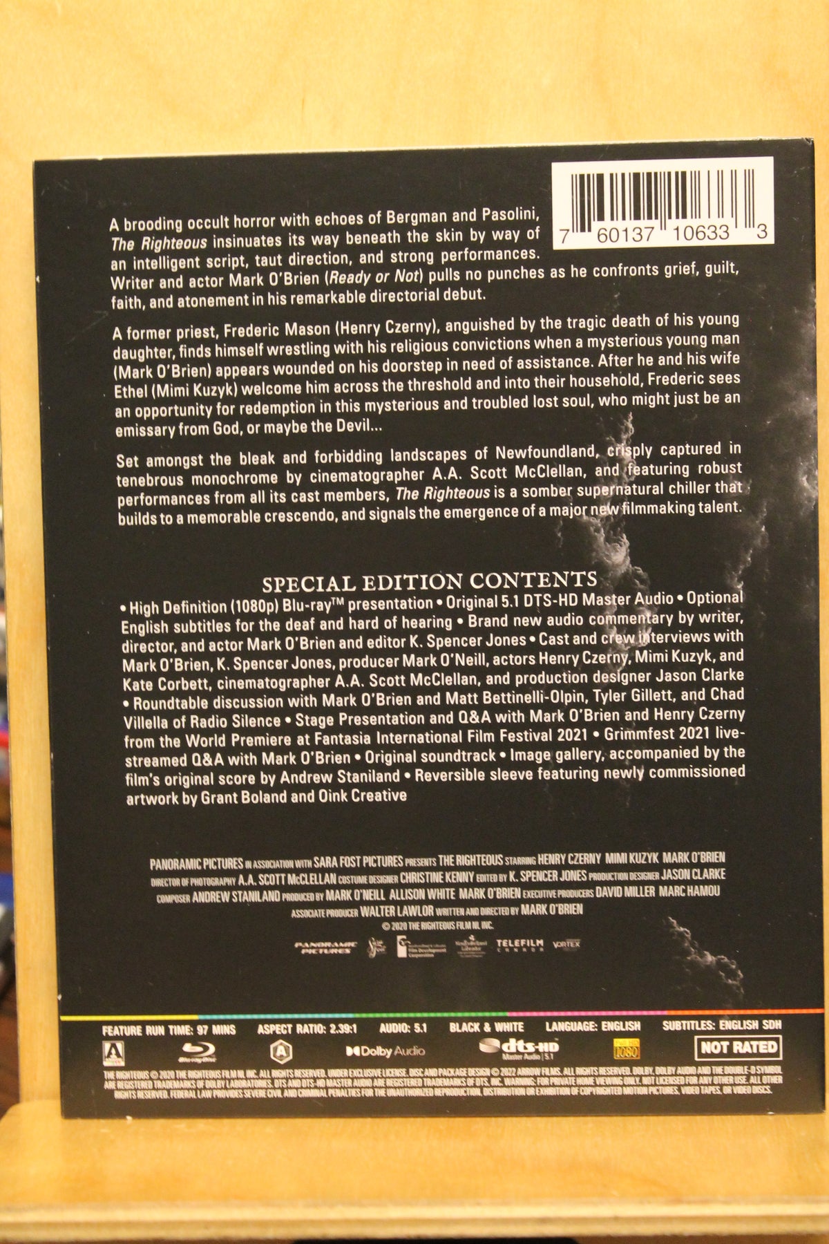 The Righteous Blu-ray