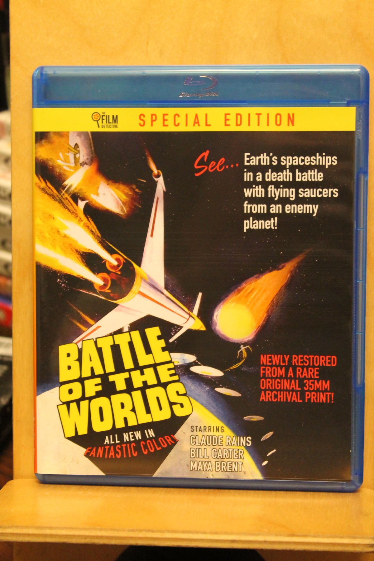 Battle of the Worlds Blu-ray
