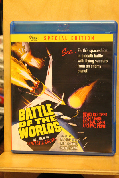 Battle of the Worlds Blu-ray