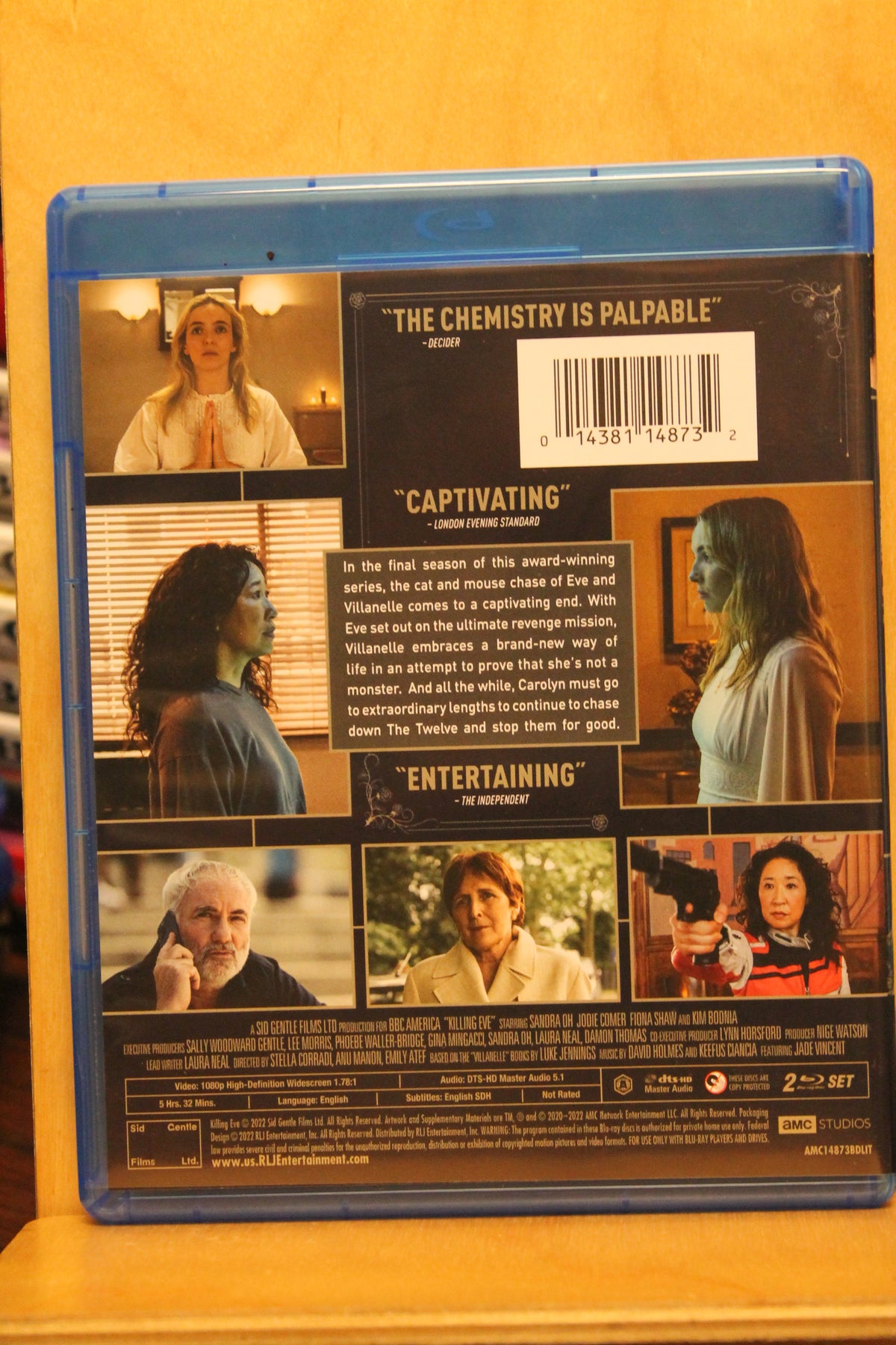 Killing Eve: Season 4 Blu-ray