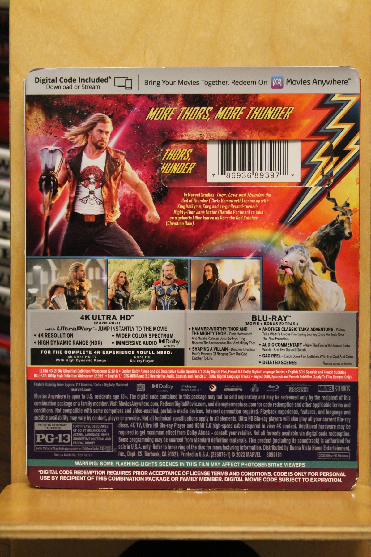 Thor: Love and Thunder 4K UHD