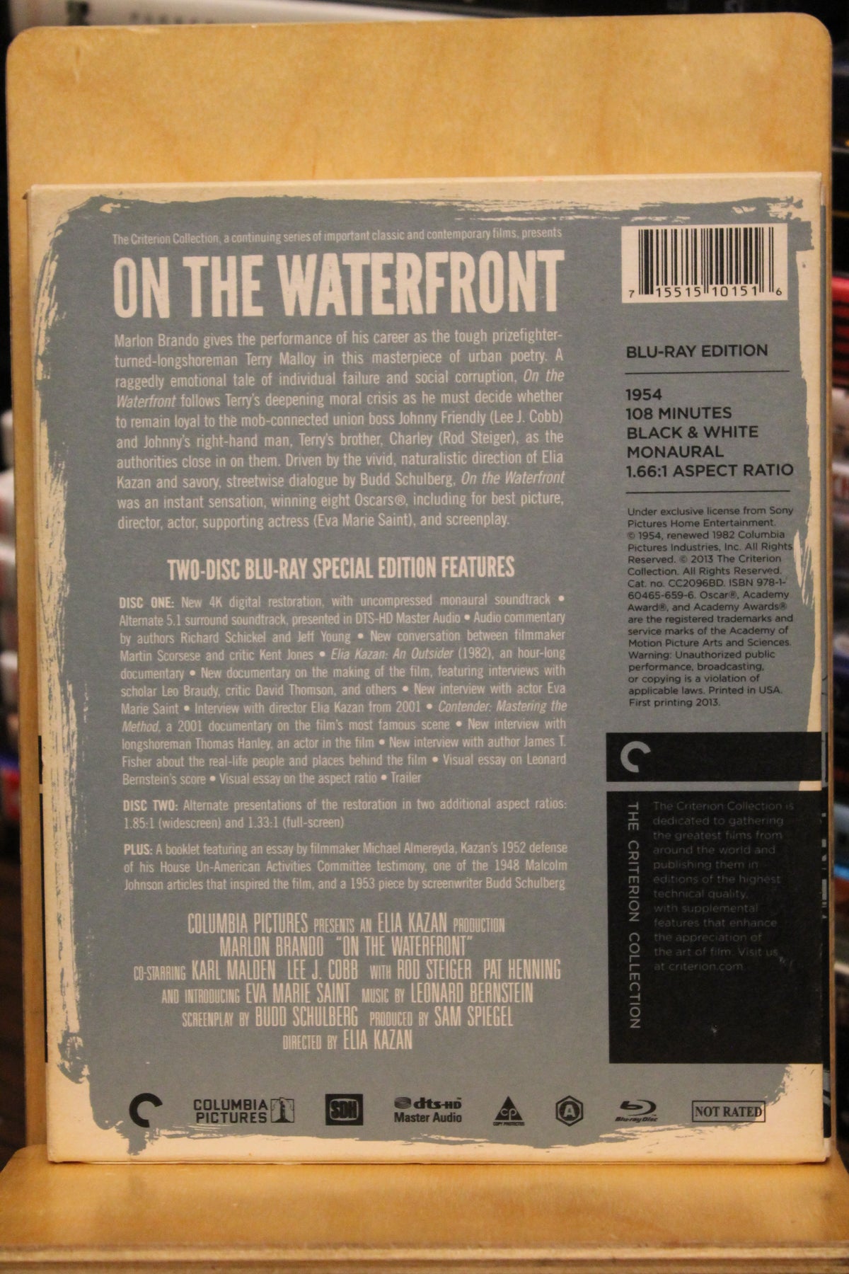 On the Waterfront Blu-ray