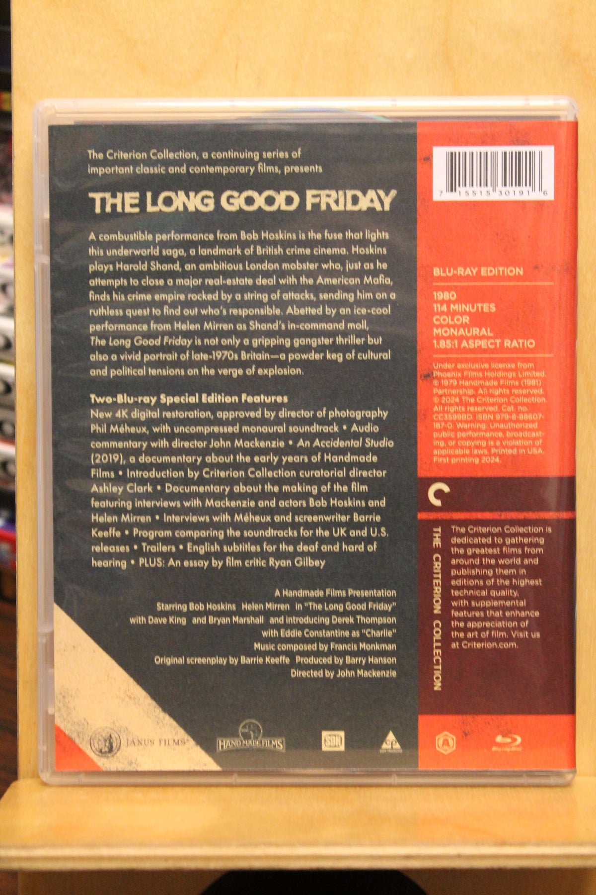 The Long Good Friday Blu-ray