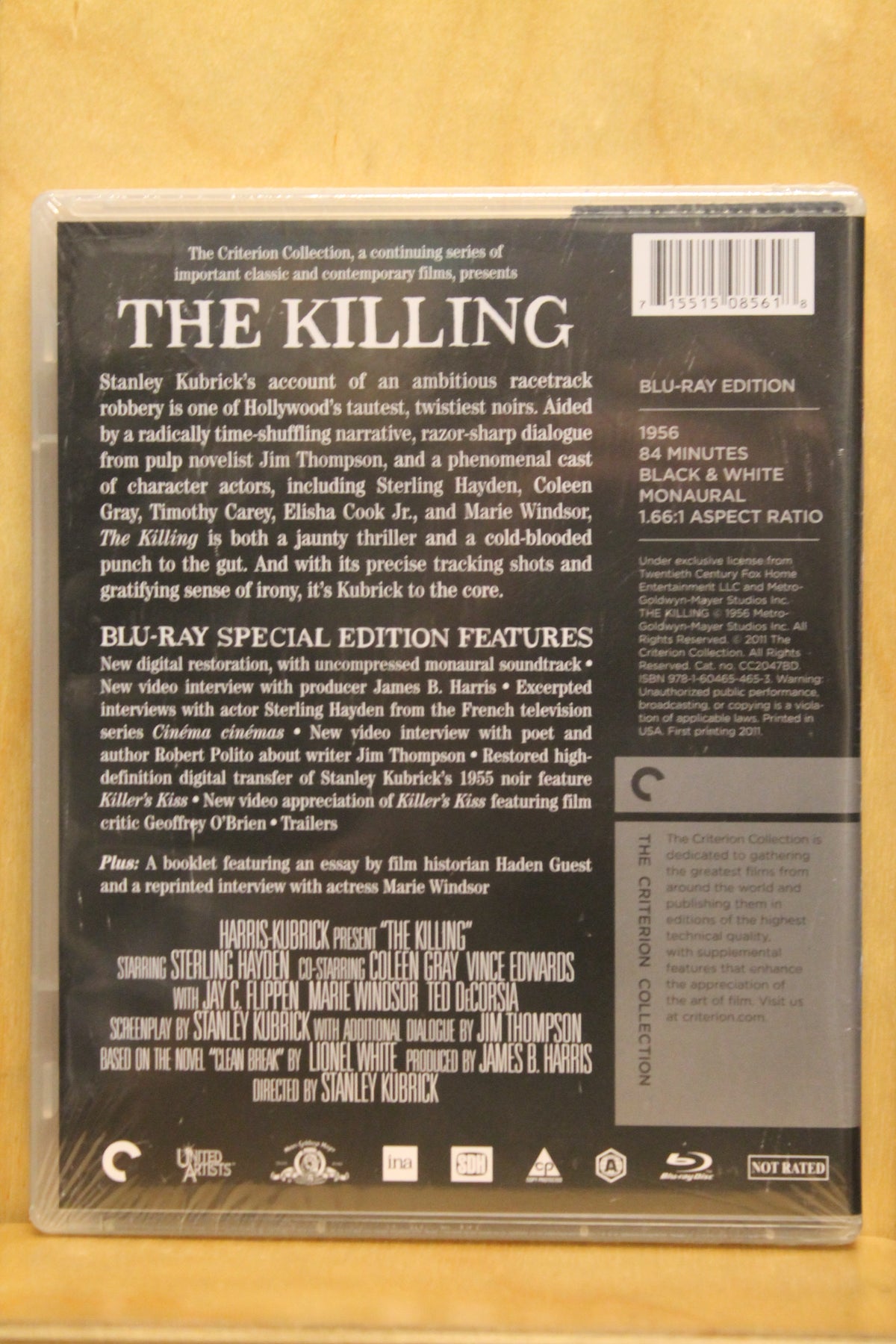 The Killing Blu-ray