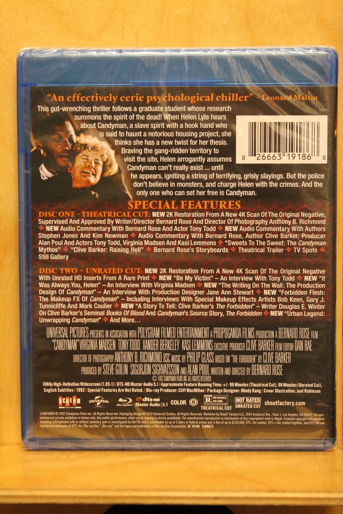 Candyman Blu-ray