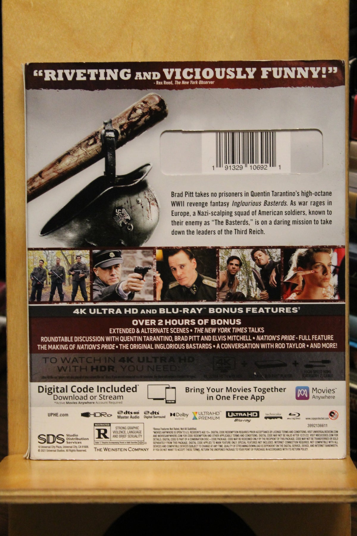 Inglourious Basterds 4K UHD